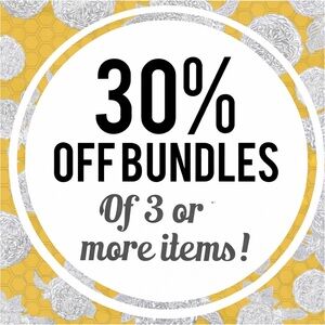 30% Off Bundles of 3 or More Items
